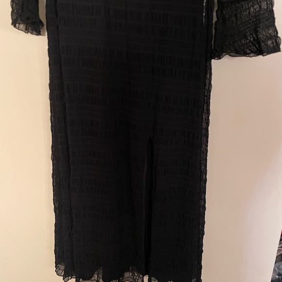 Jonathan Simkhai Standard smocked-detail long-sleeved dress - Picture 6 of 10